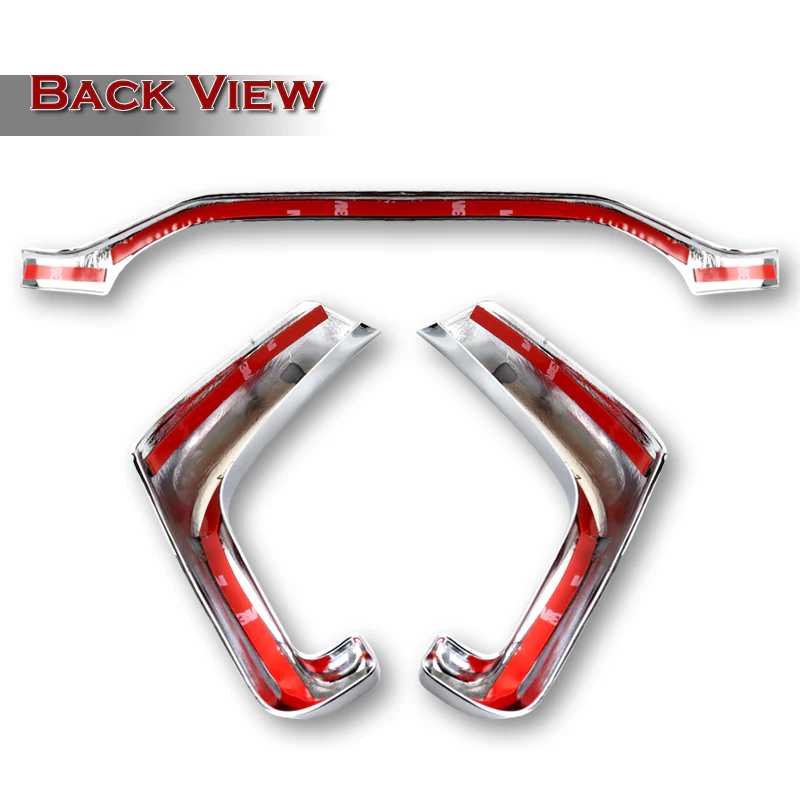 For 2015 - 2021 Ford F-150 Chrome Interior Door Pull Handle + Dashboard Cover Trim Strip Cover 7PCS - Image 6