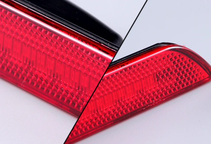 For 2015–2020 Ford Mustang LED Rear Bumper Turn Signal Side Marker Lights -Red Lens - Image 2
