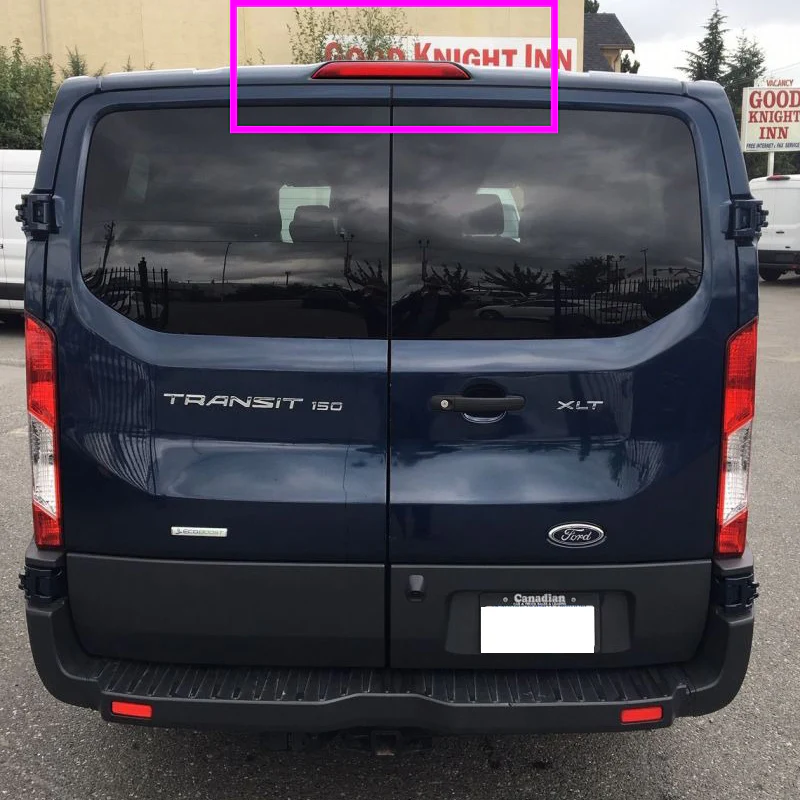 For 2015–2020 Ford Transit LED High Mount Reflector Stop Third 3RD Brake Light Cargo Lamp -Red Lens - Image 5