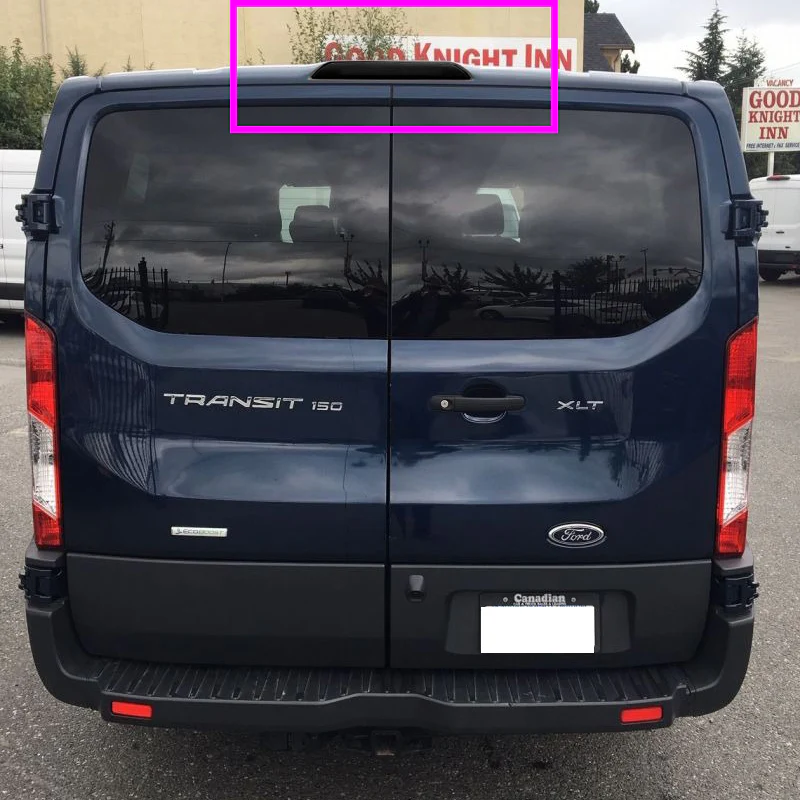For 2015–2020 Ford Transit LED High Mount Reflector Stop Third 3RD Brake Light Cargo Lamp -Smoked Lens - Image 5