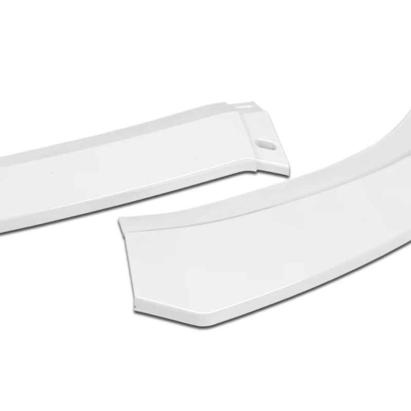 For 2015-2023 Chrysler 300 STP-Style 3-PCS Painted White Front Bumper Body Spoiler Lip - Image 2