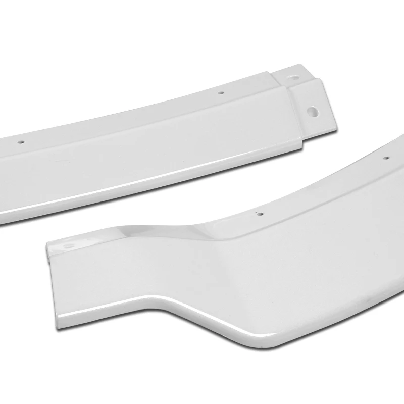 For 2015-2023 Dodge Charger RA-Style Painted White Front Bumper Splitter Spoiler Lip 3PCS - Image 2