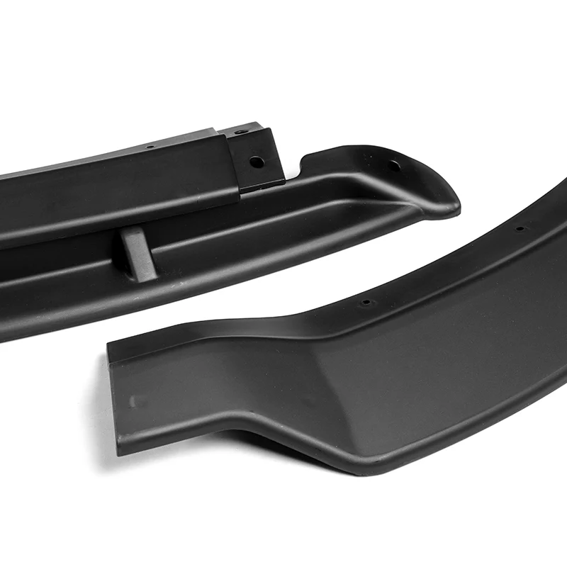 For 2015-2023 Dodge Charger SRT-Style Matte Black Front Bumper Splitter Spoiler Lip 4-PCS - Image 2