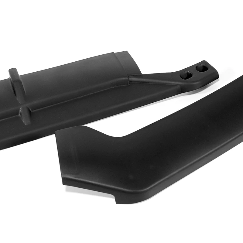 For 2015-2021 Mercedes-Benz W205 C63 AMG AP-Style 3-PCS  Black Front Bumper Spoiler Lip - Image 2