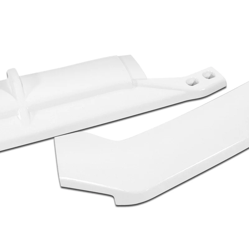 For 2015-2021 Mercedes C63 AMG AP-Style 3-PCS  Painted White Front Bumper Spoiler Lip - Image 2