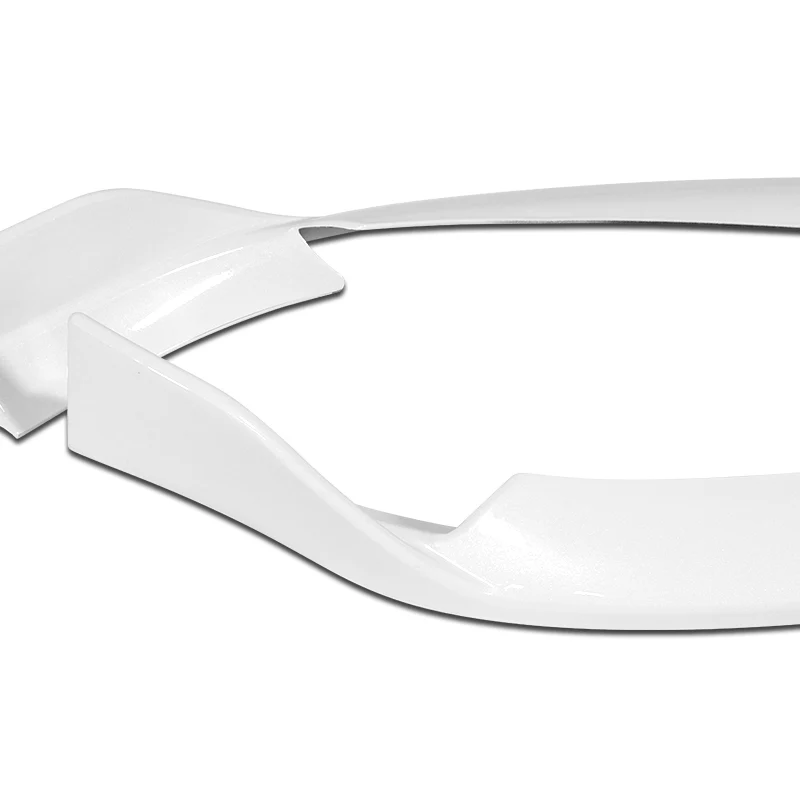 For 2015-2021 Mercedes C63 AMG AP-Style 3-PCS  Painted White Front Bumper Spoiler Lip - Image 3