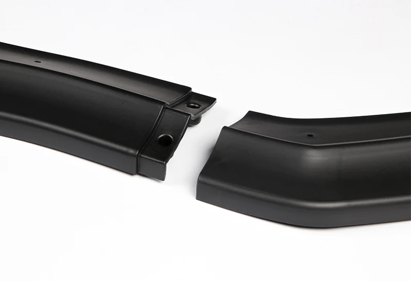 For 2015-2021 Subaru WRX STi CS-Style Matt Black Front Bumper Splitter Spoiler Lip 3PCS - Image 2