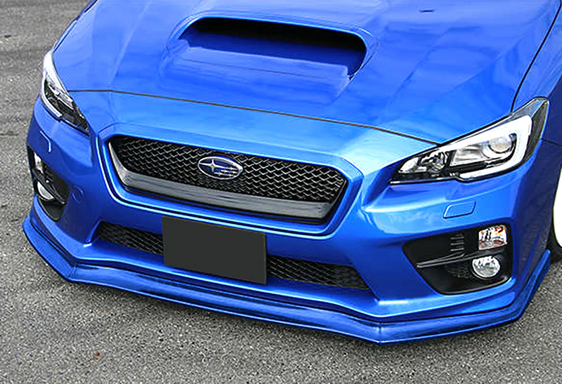 For 2015-2021 Subaru WRX STi CS-Style Painted Blue Front Bumper Splitter Spoiler Lip 3PCS - Image 5