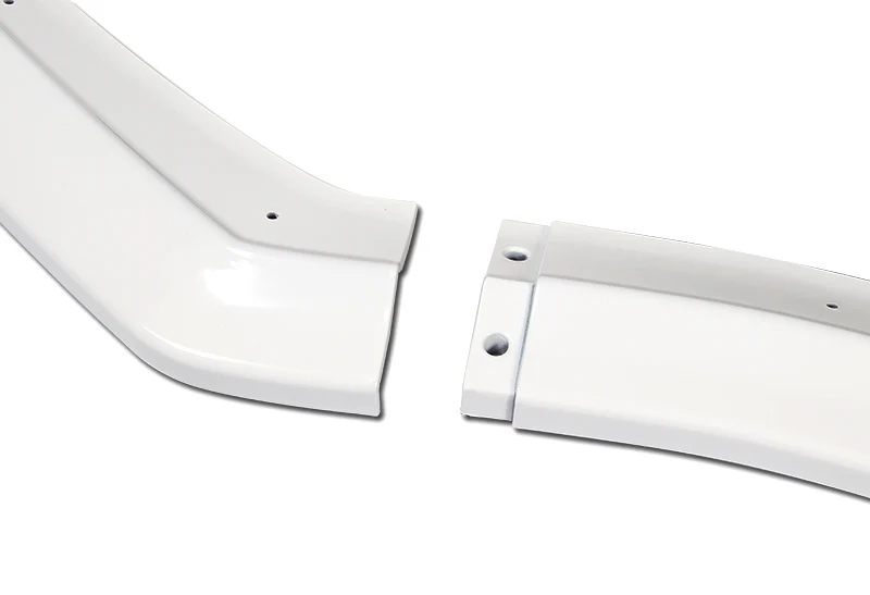 For 2015-2021 Subaru WRX STi CS-Style Painted White Front Bumper Splitter Spoiler Lip 3PCS - Image 2