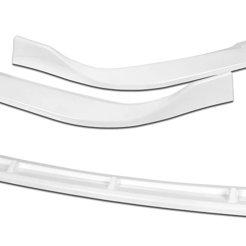 For 2016-17 Honda Accord Sedan Painted White STP-Style 3-Piece Front Bumper Body Spoiler Splitter Lip Kit + FREE GIFT - Image 9