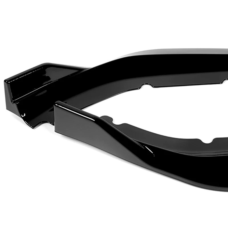 For 2016-2018 Nissan Altima 4 DOOR  3-PCS  Painted Black Front Bumper Splitter Spoiler Lip - Image 2