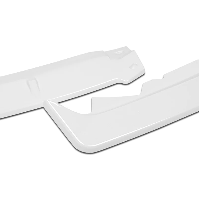 For 2016-2018 Nissan Altima 4 DOOR 3-PCS Painted White Front Bumper Splitter Spoiler Lip - Image 2