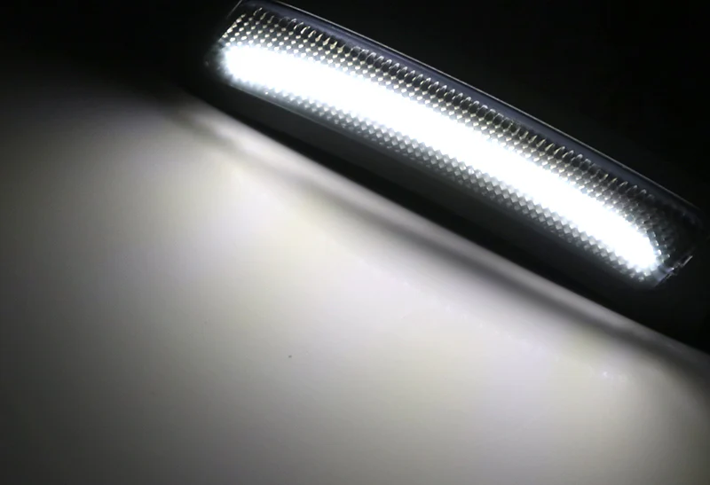 For 2016–2019 3-Series BMW F30 F31 F32 White LED Turn Signal Bumper Side Marker Lights -Smoke Lens - Image 4