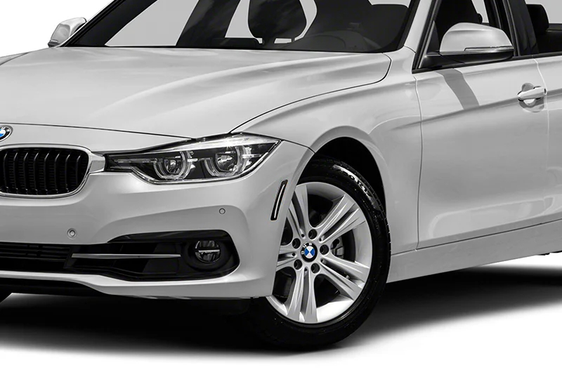 For 2016–2019 3-Series BMW F30 F31 F32 White LED Turn Signal Bumper Side Marker Lights -Smoke Lens - Image 5