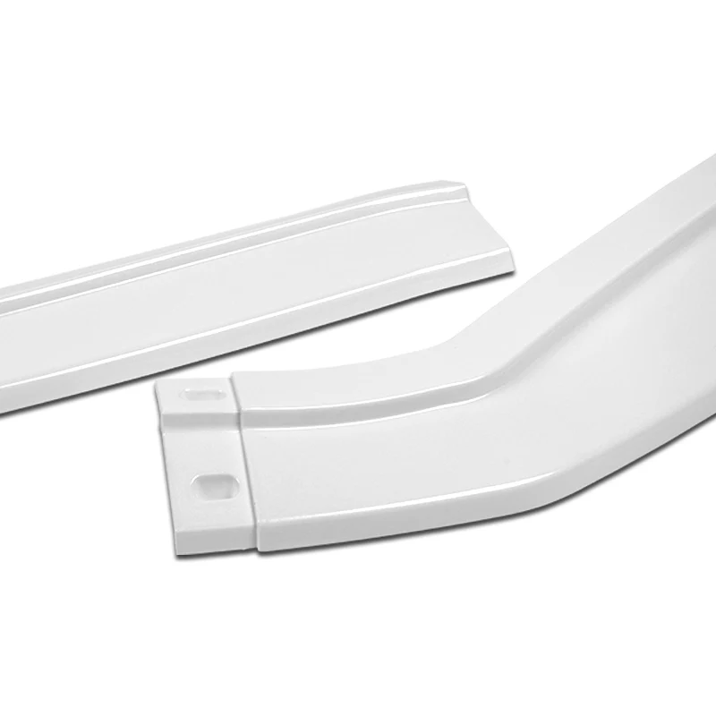 For 2016-2019 Lexus GS-Series Painted White V2-Style 3Pcs  Front Bumper Spoiler Lip - Image 2