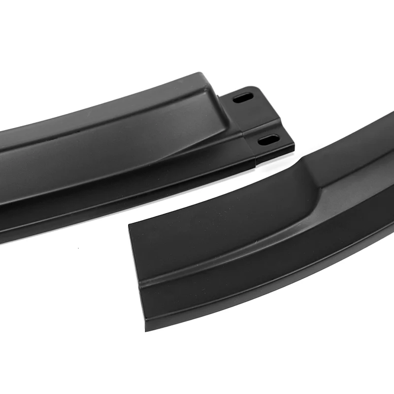 For 2016-2020 BMW M2 F87 RA-Style 3-Pcs Matt Black Front Bumper Spoiler Splitter Lip - Image 2
