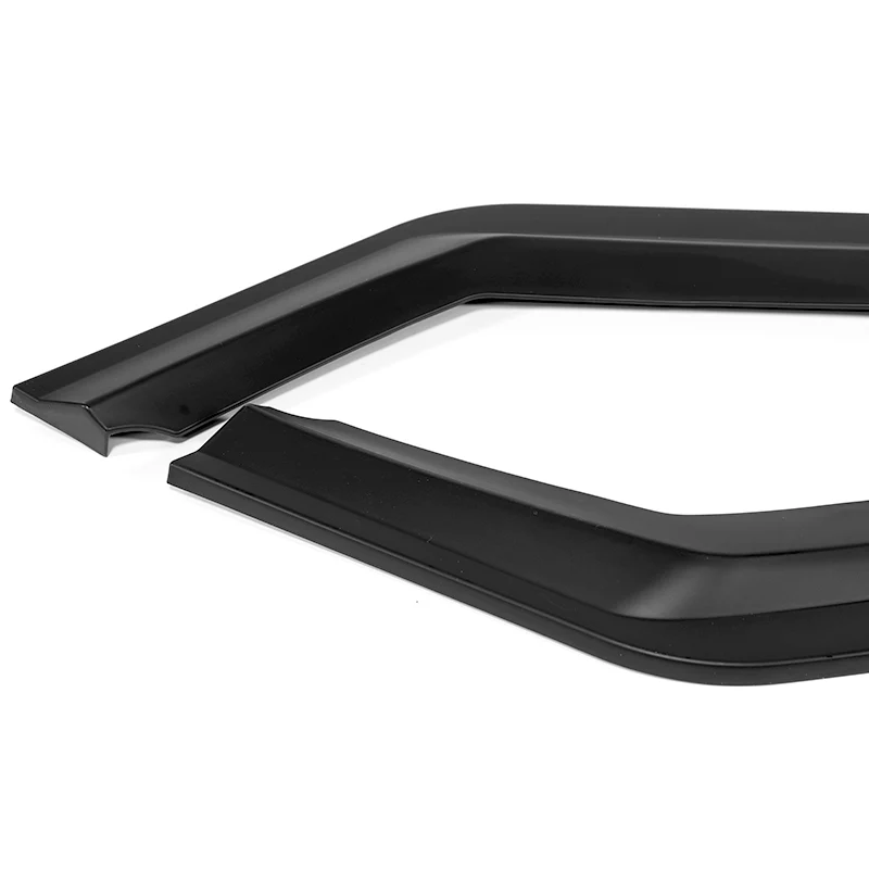 For 2016-2020 BMW M2 F87 RA-Style 3-Pcs Matt Black Front Bumper Spoiler Splitter Lip - Image 3