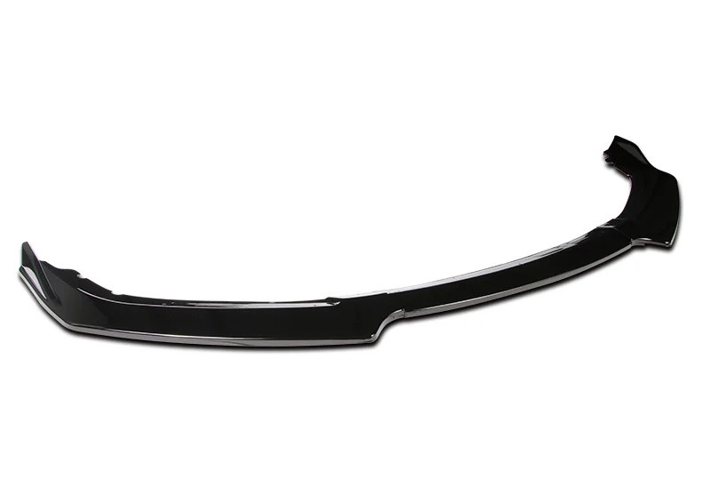 For 2016-2021 Honda Civic 10th Painted Black Front Bumper Splitter Spoiler Lip 3PCS - Image 3