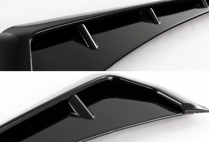 For 2016 – 2021 Honda Civic ABS Side Sport Air Wing Fender Vent Garnish Trim -Glossy Black - Image 3