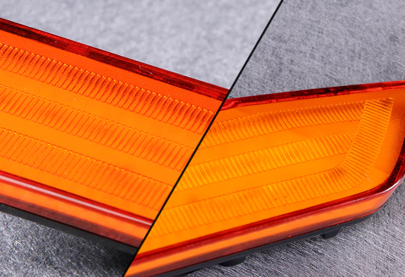 For 2016–2021 Honda Civic GEN10 LED Turn Signal Bumper Side Marker Lights -Amber Lens - Image 3