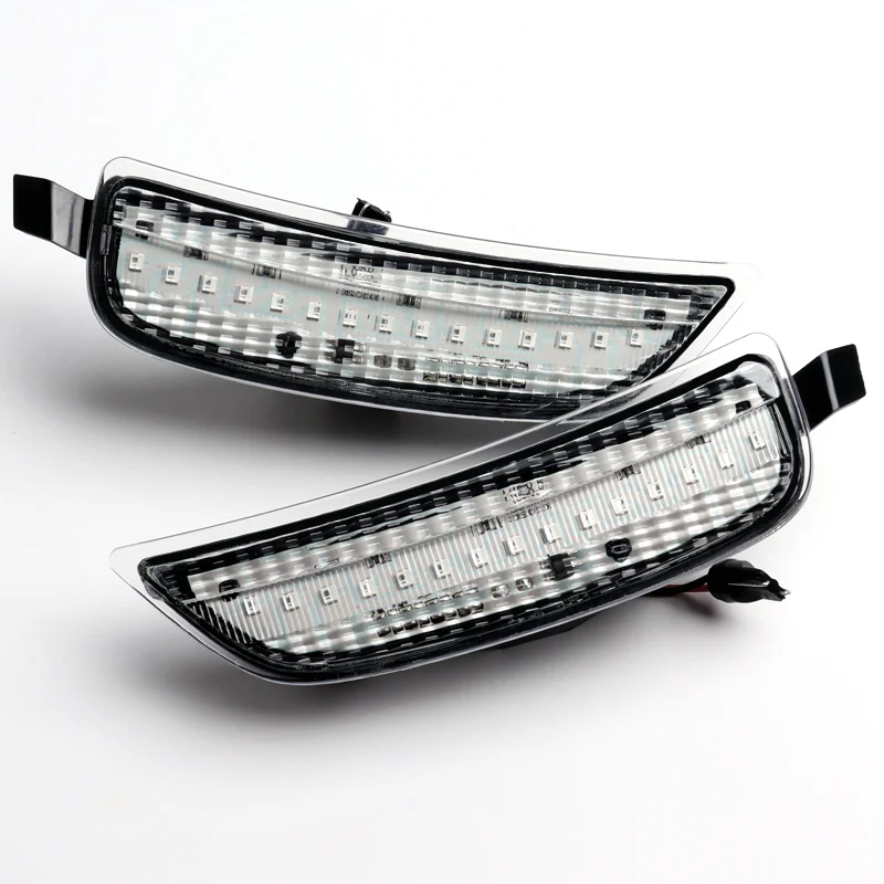 For 2016-2021 Mazda Miata / MX-5 Front & Rear LED Side Marker Turn Signal Lights Set -Clear Lens - Image 3