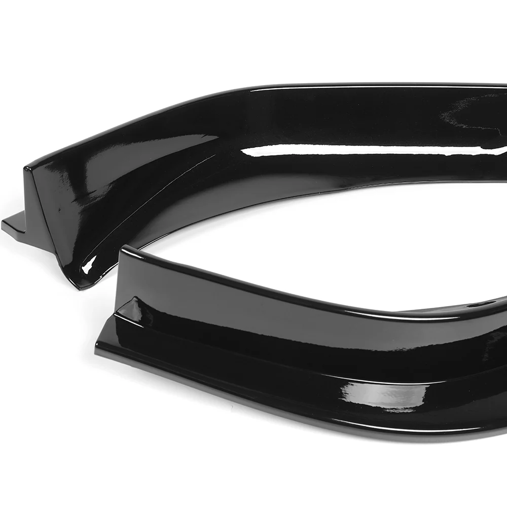 For 2016 - 2021 Tesla Model X Front Bumper Splitter Spoiler Lip 5PCS -Painted Black - Image 7