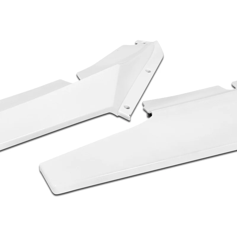 For 2016-2024 Chevy Camaro 1LE-Style Painted White Front Bumper Splitter Spoiler Lip 3PCS - Image 2