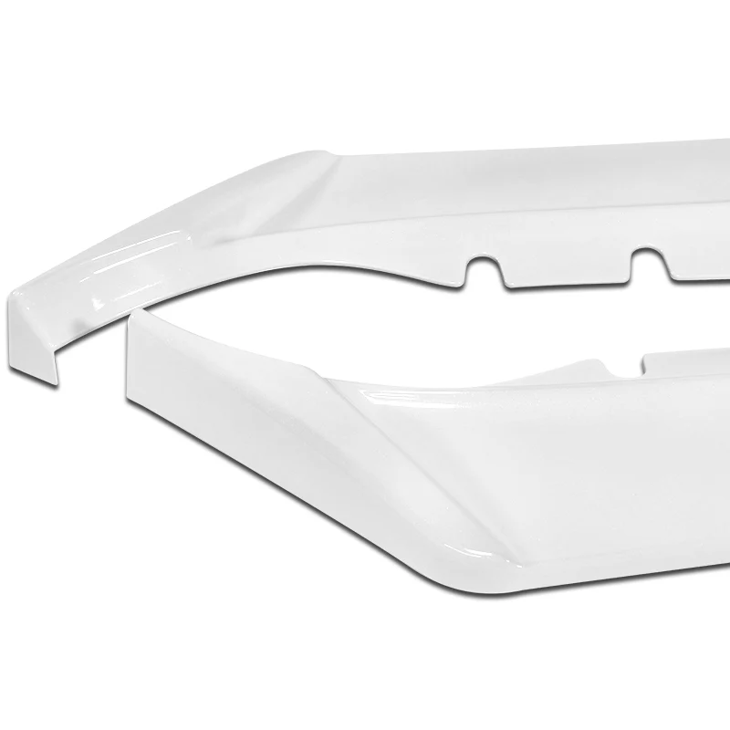 For 2016-2024 Chevy Camaro 1LE-Style Painted White Front Bumper Splitter Spoiler Lip 3PCS - Image 3