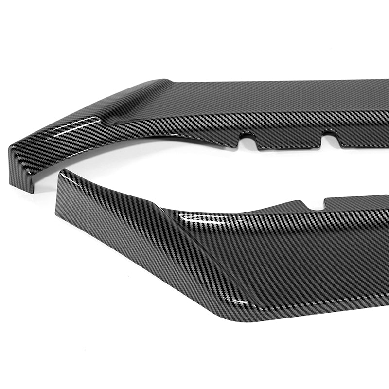 For 2016-2024 Chevy Camaro 1LE-Style Carbon Look Front Bumper Splitter Spoiler Lip 3PCS - Image 3