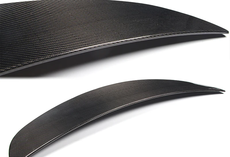 For 2016-2025 Tesla Model X OE-Style 100% Real Carbon Fiber Rear Trunk Spoiler Wing - Image 2