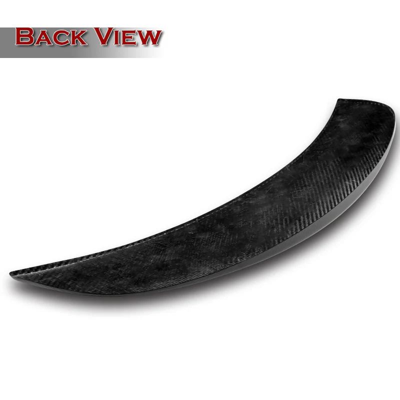 For 2016-2025 Tesla Model X OE-Style 100% Real Carbon Fiber Rear Trunk Spoiler Wing - Image 3