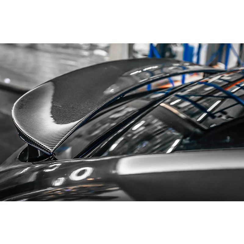For 2016-2025 Tesla Model X OE-Style 100% Real Carbon Fiber Rear Trunk Spoiler Wing - Image 5