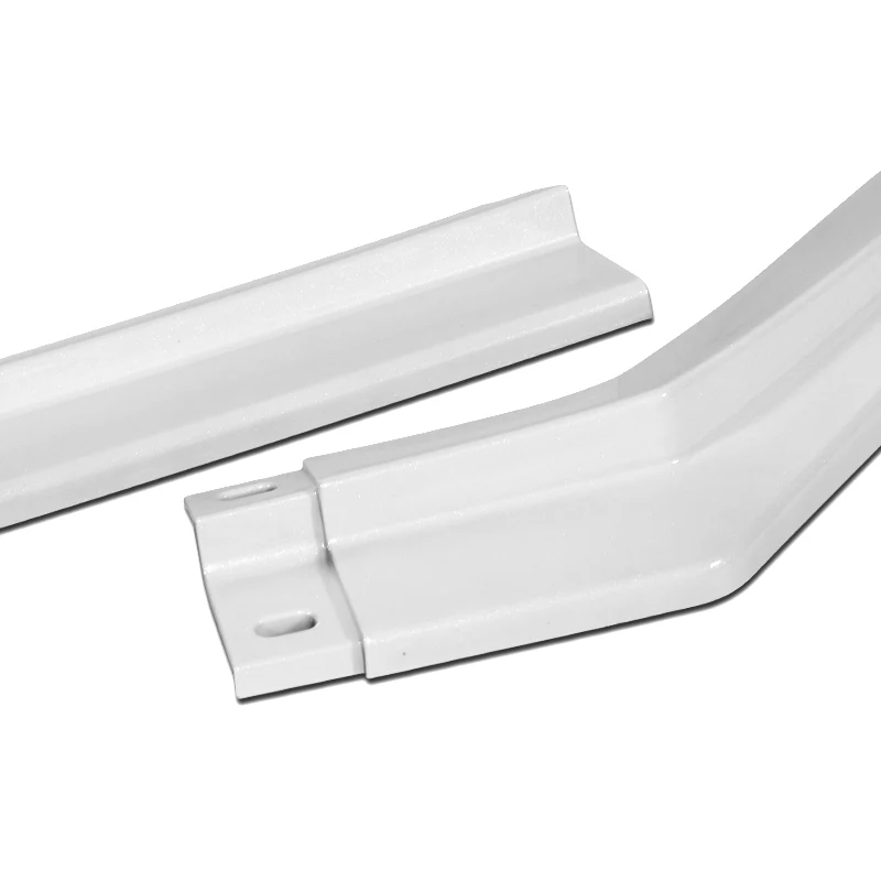 For 2017-2019 Subaru Impreza ST-Style Painted White Front Bumper Splitter Spoiler Lip 3PCS - Image 2