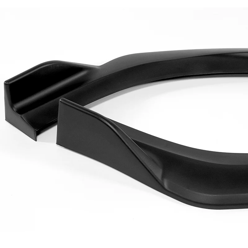 For 2011-2015 Scion xB STP-Style Matte Black Front Bumper Splitter Spoiler Lip 3PCS - Image 3