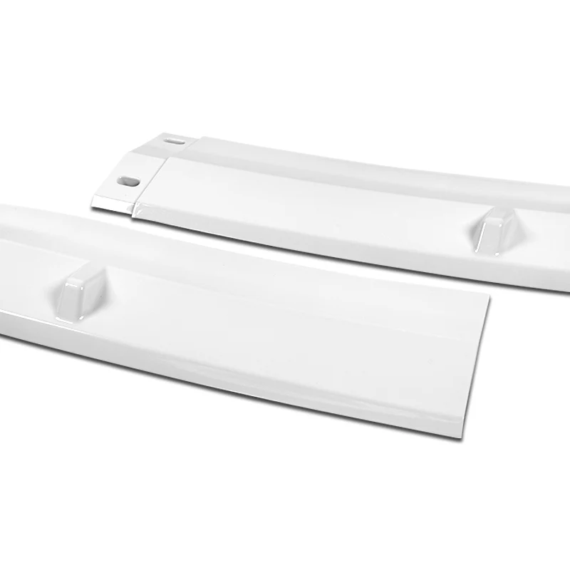 For 2017-2020 BMW 5-Series G30 M-Sport Painted White Front Bumper Splitter Spoiler Lip 3PCS - Image 2