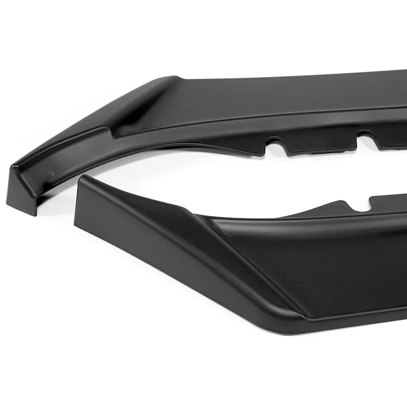 For 2016-2024 Chevy Camaro 1LE-Style Matte Black Front Bumper Splitter Spoiler Lip 3PCS - Image 3