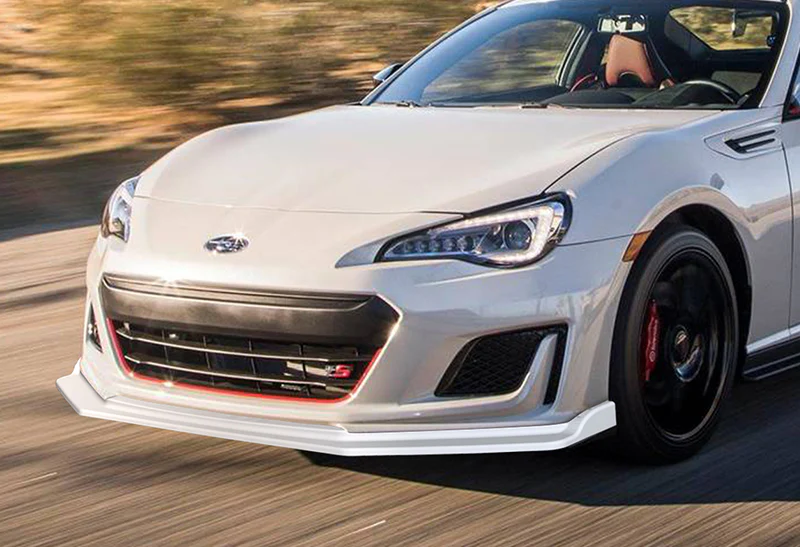 For 2017-2020 Subaru BRZ CS-Style Painted White Front Bumper Splitter Spoiler Lip 3PCS - Image 5