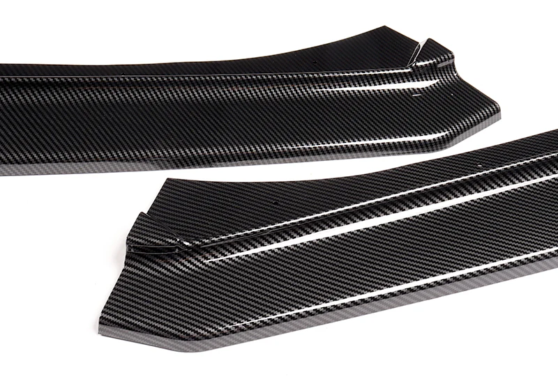 For 2017-2020 Subaru BRZ JDM CS-Style Carbon Look Front Bumper Body Spoiler Lip 3 pcs with Phone Neck Strap - Image 7