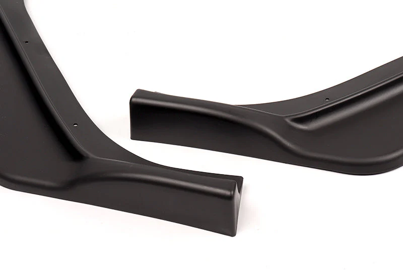 For 2017-2020 Subaru BRZ JDM CS-Style Matte Black Front Bumper Body Spoiler Lip 3 pcs with Phone Neck Strap - Image 2