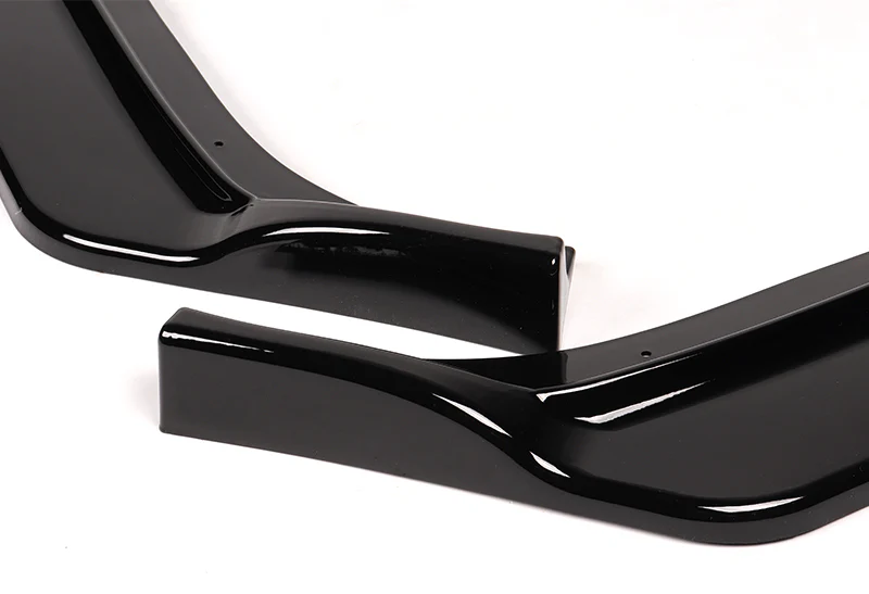 For 2017-2020 Subaru BRZ JDM CS-Style Painted Black Front Bumper Body Spoiler Lip 3 pcs - Image 3