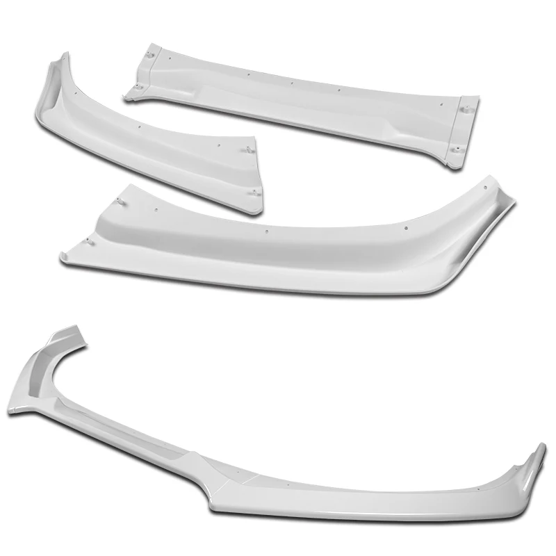 For 2017-2020 Toyota 86 JDM Painted White CS-Style Front Bumper Body Spoiler Lip - Image 4