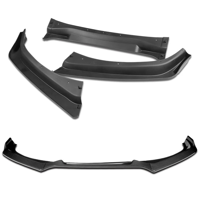 For 2017-2020 Toyota 86 JDM Carbon Style CS-Style Front Bumper Body Spoiler Lip - Image 4
