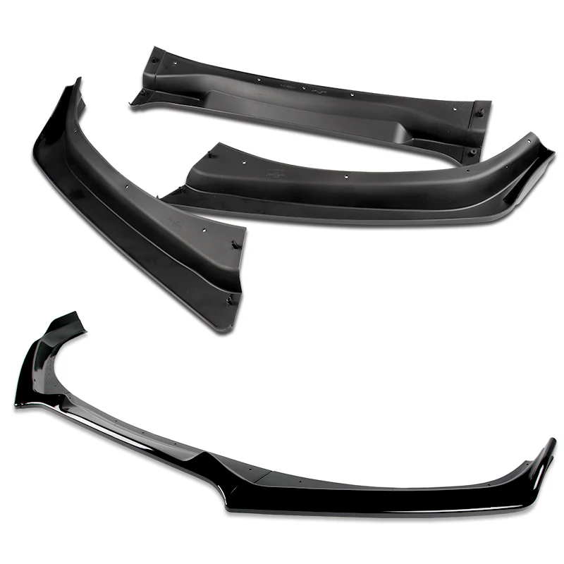 For 2017-2020 Toyota 86 JDM Painted Black CS-Style Front Bumper Body Spoiler Lip - Image 4