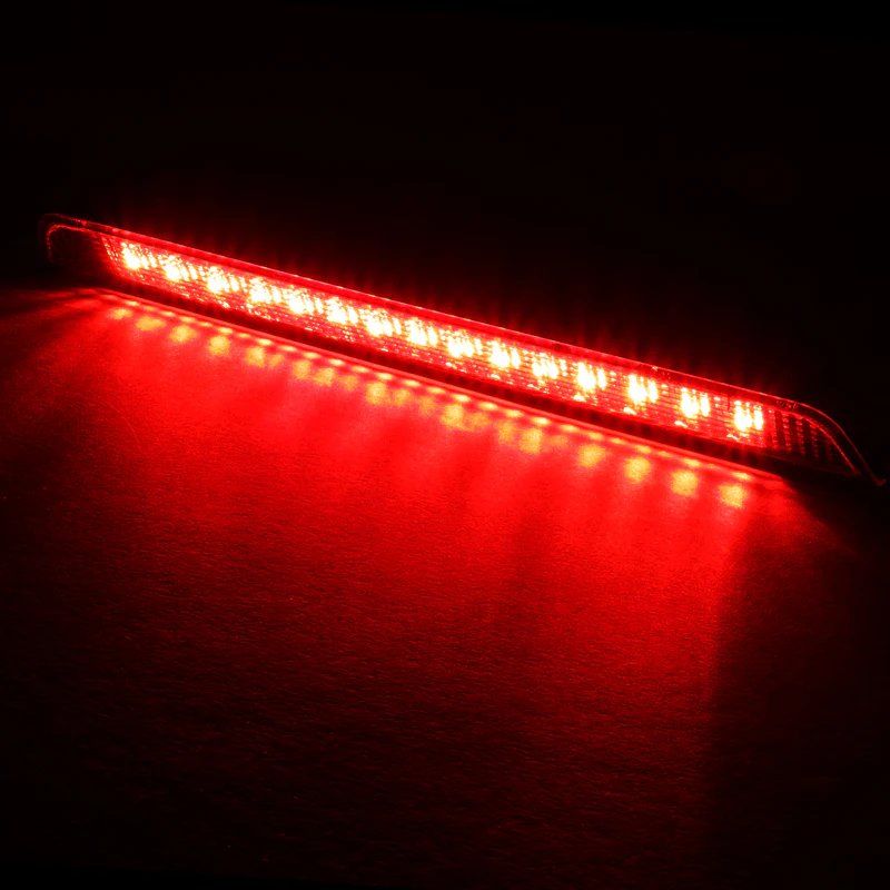 For 2017-2021 Nissan Qashqai LED High Mount Third 3RD Brake Light Stop Lamp -Red Lens - Image 4
