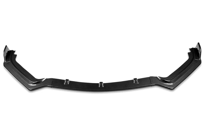 For 2017-2022 Infiniti Q60 Coupe 2DR Carbon Look Style Front Bumper Splitter Spoiler Lip 3PCS - Image 4