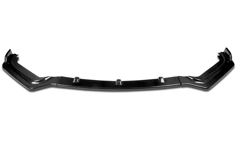 For 2017-2022 Infiniti Q60 Coupe 2DR Real Carbon Fiber Front Bumper Splitter Spoiler Lip 3PCS - Image 4