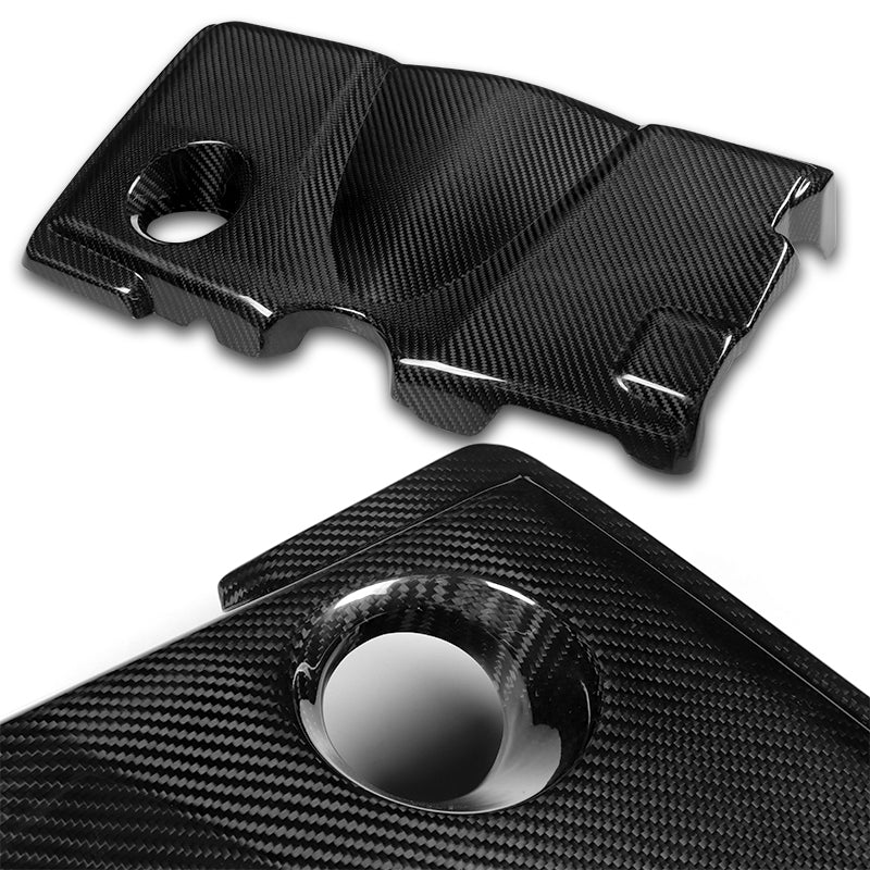 For 2018 - 2020 Toyota Camry 2.5L / 4-Cylinder Engine Cover Trim- Real Carbon Fiber - Image 2
