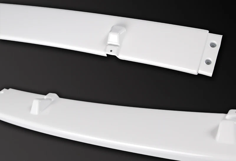 For 2018-2020 Toyota Camry Painted White Front Bumper Body Splitter Spoiler Lip 3PCS - Image 3
