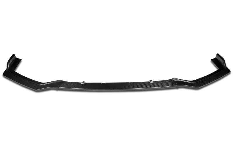 For 2018-2021 Infiniti Q50 Real Carbon Fiber Front Bumper Body Splitter Spoiler Lip 3PCS - Image 4