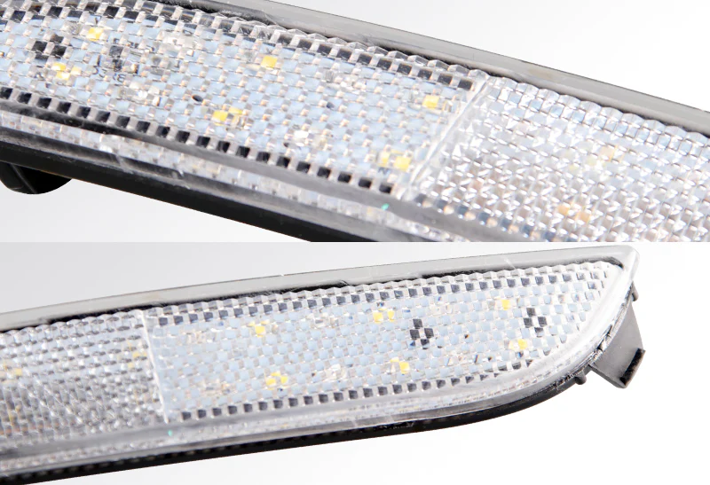 For 2018–2021 Toyota Camry 24-SMD LED Rear Bumper Stop Brake Light Kit -Clear Lens - Image 2